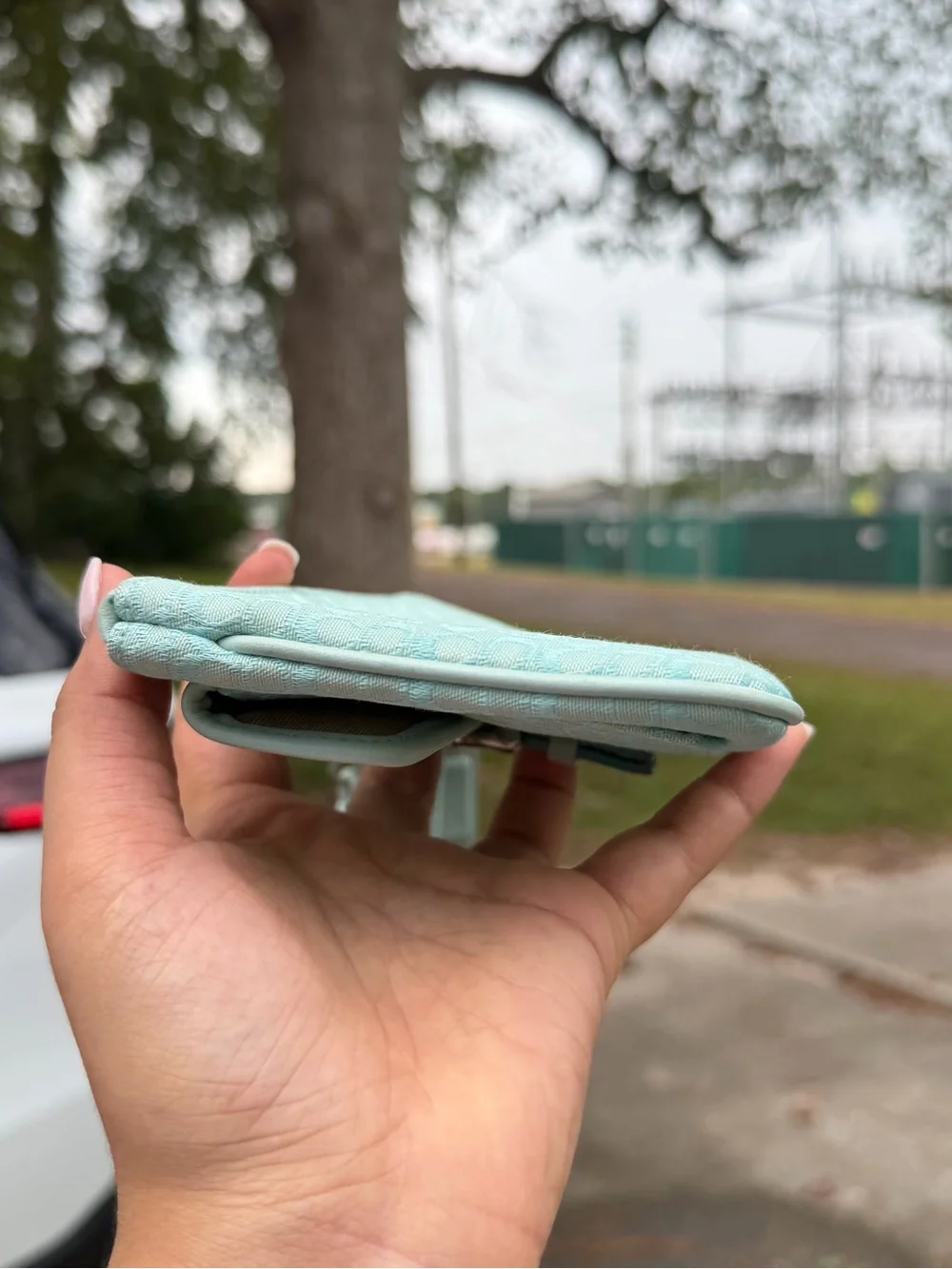 Vintage Coach Soho Teal Blue